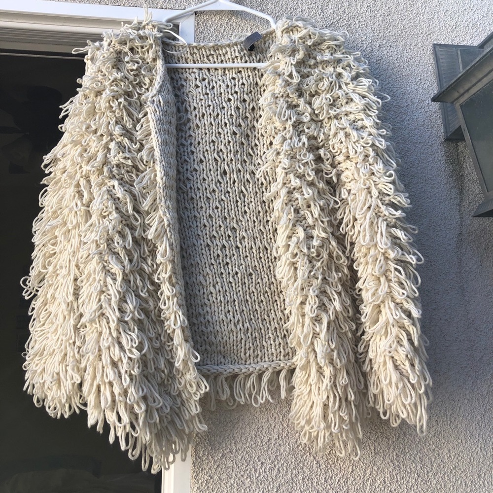 FRINGE CARDIGAN